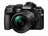 OM SYSTEM OM-1 Micro Four Thirds Systemkamera inkl. M.Zuiko Digital ED 12-40mm f2.8 PRO II, 20 MP BSI Stacked Live MOS-Sensor, 1053 Kreuzpunkt-AF und 5-Achsen-Stabilisierung