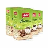 Melitta Auslese Klassisch-Mild Filter-Kaffee 6 x 500g, gemahlen, Pulver für Filterkaffeemaschinen, mittlere Röstung, geröstet in Deutschland, im Tray