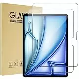 ProCase 2 Stück Schutzfolie für iPad Air 11 Zoll M4/M3/M2 (2026/2025/2024), 9H Gehärtetes Glas für 11' iPad Air 8./7./6. Generation, Displayschutz Screen Protector Folie Schutzglas für ipad Air 11
