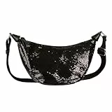 TOM TAILOR Denim Liriel Damen Umhängetasche Crossbody Bag Mittelgroß Schwarz