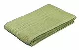 Gözze - Elegantes Handtuch 2er-Set, Sylt, 100% Baumwolle, Dichtes Grundgewebe (440 g/m²), 50 x 100 cm - Limone