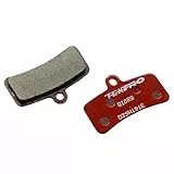 Q10RS-Bremsbeläge – 4-Kolben-Harz – Paar – rot (BA4052)