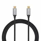 USB-C to USB-C 3.1 Gen2 Cable 10Gbps Data Transfer, 100W 20V/5A 6.6ft USB Type C PD Fast Charging Cable 4K Video Output Compatible with Thunderbolt 3, iPad Pro, MacBook Pro, Galaxy S21 2M, Smartphone
