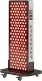 FliKEZE Rotlichttherapie Panel Lampe, 156 LEDs Red Light, 4 Wellenlängen Großflächige-rotlichtlampe mit Timer, Vier Arten von roten LED-Lichtpaneelen Geeignetfür zu Hause, Sport uvm