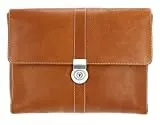 Leonhard Heyden Leder Aktenmappe mit Laptopfach Bergamo Konferenzmappe 6849 Hellbraun