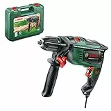 Bosch Home and Garden Bosch Schlagbohrmaschine UniversalImpact 800 (800 Watt, Koffer), Schwarz, Grün, 0603131100