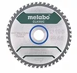 metabo Kreissägeblatt 190 x 30 mm Z48 - Sägeblatt für Stahl und Sandwichplatten, sauberer Kaltschnitt in Metall, vibrationsarmer Schnittfortschritt, präzise gratarme Ergebnisse für Bleche und Profile