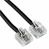Hama Modular-Stecker US 8p4c (kurz) - Modular-St. US 8p4c (kurz), 1,5 m
