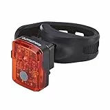 Prophete LED USB Akku Fahrradrücklicht StVZO zugelassen Fahrradbeleuchtung hinten wiederaufladbar mit Silikonhalterung werkzeugfreie Montage