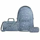 Coocazoo Porter Schulrucksack Set 3tlg. inkl. Sporttasche (Bloomy Daisy)