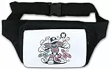Fidget Spinner Urban Styled Art Gürteltasche Weiß One Size
