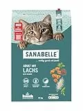 Sanabelle Classic Lachs | Katzentrockenfutter für ausgewachsene Katzen (ab dem 12. Monat) | 1 x 10 kg