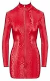 Cottelli Party Damen Kleid, Rot, XL