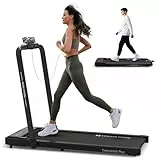 Mobvoi Home Laufband 3-in-1, klappbares Laufband, 2,5 PS, Lauf-und Gehgerät für unter den Schreibtisch, für das Homeoffice, LED-Display, Lautsprecher, große Lauffläche, 12 km/h, 120 kg