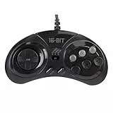 VBESTLIFE Für Gamepad Controller, 9Pin 16bit Game Controller 6 Tasten Gamepad Für Spiel Maschine