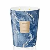 M&SENSE 990g Duftkerze Groß|Meeresbrise Duftkerzen im Glas|Natürliche Sojawachs Kerzen|Entspannende Aromatherapie|Geschenk für Frauen & Männer,Weihnachten|150h Brenndauer,3 Docht,Home Scented Oversize