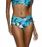 Triumph Summer Fleur Maxi, Bikini Bottom Damen, Mehrfarbig (Turquoise - Dark Combination), 46