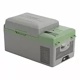 Alpicool Y19E 20L Kompressor Kühlbox 12v Mini Kühlschrank Elektrische Camping-Gefrierbox Klein Tragbare für Auto, Lkw, Boot, RV mit USB Anschluss,-20℃-20℃,Wiederaufladbar(Batterie nicht enthalten)