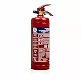 Smartwares Pulverlöscher – 2 kg – für ABC Brände – mit Halterung - FEX-15127