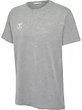 hummel GO 2.0 Cotton T-Shirt Herren, 100% Bio-Baumwolle Qualität, Bequeme Passform, Stretch-Jersey S