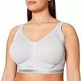 Triumph Damen Triaction Cardio Flow P Ex Racerback Sports Bra, Platinum, 100D