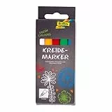 Unbekannt Folia Kreide-Marker, bunt, 5er Set - Kreidestift Flüssigkreide