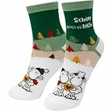 Sheepworld Zaubersocken Motiv 'Schön' | Damensocken, Größe 36-40, gepresst geliefert | Geschenk, Winter, Weihnachten | 51163
