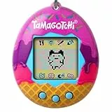 Bandai - Tamagotchi - Tamagotchi Original - Icecream - Elektronisches virtuelles Tier mit Farbdisplay, 3 Tasten und Spielen - Interaktives Haustier auf Deutsch - Kinderspielzeug ab 8 Jahren - 42922
