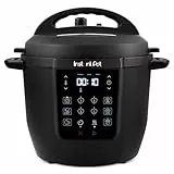 Instant Pot Multikocher, 5.7L 7-in-1 Smart Cooker - Schnellkochtopf, Schongarer, Reiskocher, Sautierpfanne, Joghurtbereiter, Dampfgarer und Speisewärmer, Schwarz.
