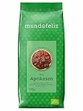 Mundo Feliz Getrocknete entsteinte Aprikosen aus Bio-Anbau, 2 x 500 g