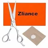 Zliance 6-Zoll professionelle Haarschneideschere mit ultrascharfen Klingen, hochwertige Haarschere aus Edelstahl für und müheloses Schneiden, ideale Friseurschere für den Einsatz zu Hause und im Salon