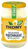 THOMY Delikatess-Mayonnaise 250ml - Glas, 1er Pack (1 x 250ml)