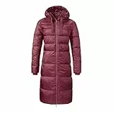 Schöffel Damen Down Coat Kenosha Daunen Mantel, Acai, 40 EU