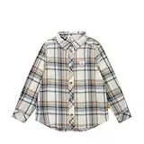 Steiff Jungen Langarm Hemd, Stonewash, 128 cm