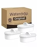 [Original] Waterdrop WD-PF-01A Plus NSF Zertifizierte Ersatzfilter für alle Waterdrop-Krugfiltersysteme mit einer Lebensdauer von bis zu 3 Monaten oder 757 Litern (3er-Pack)