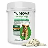YuMOVE Gelenktabletten Hund 5–8 Jahre - 300 Tabletten - 150mg Jede Tablette Patent Angemeldet ActivEase Grünlippmuschel Hund - Testsieger für Bewegungsunterstützung mit Glucosamin und Chondroitin