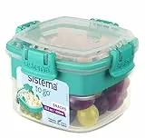Sistema Snacks TO GO Frischhaltedose | 400 ml kleine Snack-Box mit Fächern | BPA-frei