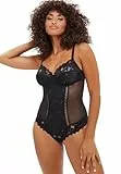 Sans Complexe Damen Body Arum, Einfarbig, Schwarz, 85C (Herstellergröße: 100C)