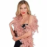 W WIDMANN MILANO Party Fashion - Federboa, Länge circa 180 cm, Federschal, Accessoire, Mottoparty