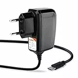 subtel GPS Ladegerät kompatibel mit USB Typ C - Tomtom Go Navigator/Go Classic 2. Generation/Go Superior Navigator Ladekabel USB C Type C Netzteil Navigationsgerät Auflader 2A Anschluss Stecker