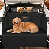 Looxmeer Kofferraumschutz Hund mit Seiten- und Ladeschwellenschutz - Universal Auto Kofferraum Schutzmatte für Hunde - Wasserdicht & Kratzfest Hundedecke - Kofferraumdecke für Auto, Kombi, SUV