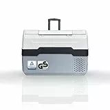 RGBer® Auto Kühlbox, Kompressor Kühlbox 30 Liter, 2in1 Doppelzone Kühl- & Gefrierfach, 12/24 V 230V Kühlung bis -20 °C für Auto, LKW, Camping