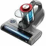 KLAMER Milbensauger 18kPa – Matratzensauger mit UV-Licht & 60°C Tiefenreinigung, Ultraschall & Schlagmodi, Anti-Verwicklungs-Bürste für Tierhaare, HEPA-Filter gegen Milben & Allergene