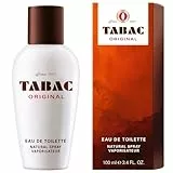 Tabac® Original I Eau de Toilette - Original Seit 1959 - männlich, markant und unverwechselbar - zeitloser Männerduft I 100ml Natural Spray Vaporisateur
