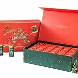 VAHDAM, Weihnachtstee Geschenkset | 24 Loser Tees im luxuriösen Geschenkset - 500g | Weihnachtsgeschenke für Frauen und Männer | Das ideale Geschenk für Genießer und Teeliebhaber