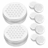 HEMOTON 10stücke Aroma Diffusor Aus Aluminium Für Ätherische Öle Praktischer Lufterfrischer-diffusor Leichter Aroma-diffusor Für Zuhause Und Auto Elegantes Design Und Gute Chemische Bestän
