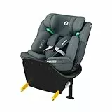 Maxi-Cosi Emerald 360 S i-Size, Autositz 360 Grad Drehbar, 0–12 Jahre (40–150 cm), Mitwachsender Kindersitz 0-36kg, ISOFIX-Kindersitz, 4 Liegepositionen, G-CELL Seitenaufprallschutz, Tonal Graphite