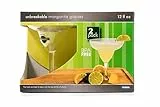 Camco 43902 Margaritagläser für Wohnwagen und Caravan, Polycarbonat, 2 Stück