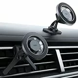 ESR Handyhalterung Auto für Magsafe Autohalterung, Lüftung/Armaturenbrett Magnetische KFZ Handyhalterung für iPhone Air/17/16/15/14/13/12, Google Pixel 10, Samsung Galaxy S25, Schwarz Kohlefaser