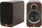 Q Acoustics Q3020i Bücherregal, Braun, 1 Paar
